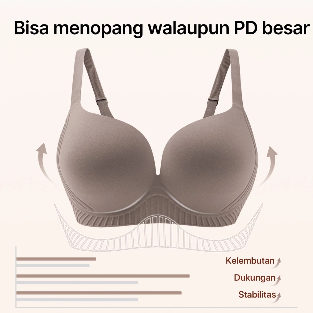 GRENEY Gbras Wireless Push Up Seamless Bra | 89849 5枚目