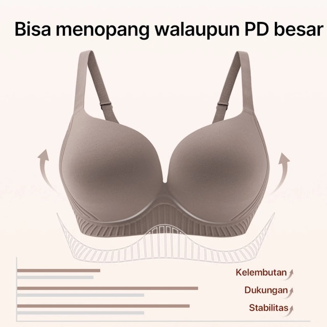 GRENEY Gbras Wireless Push Up Seamless Bra | 89849 5枚目