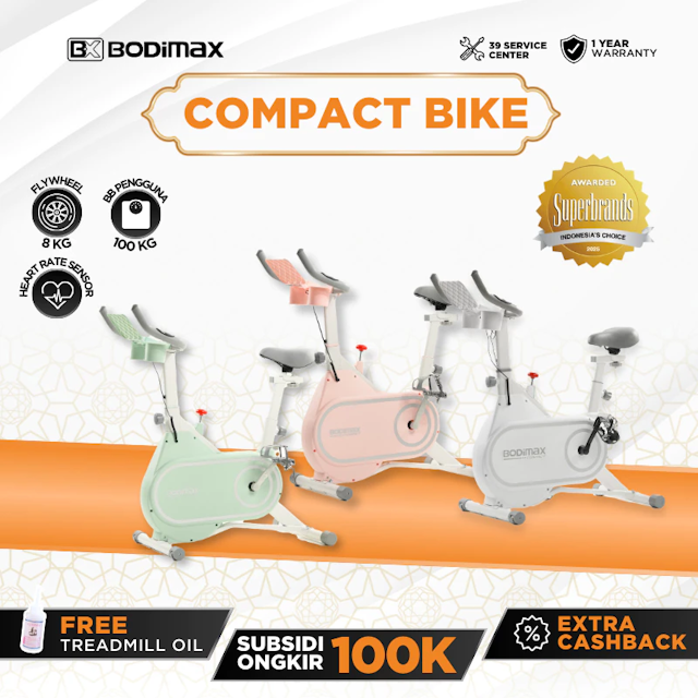 Compact Bike Sepeda Statis 2枚目