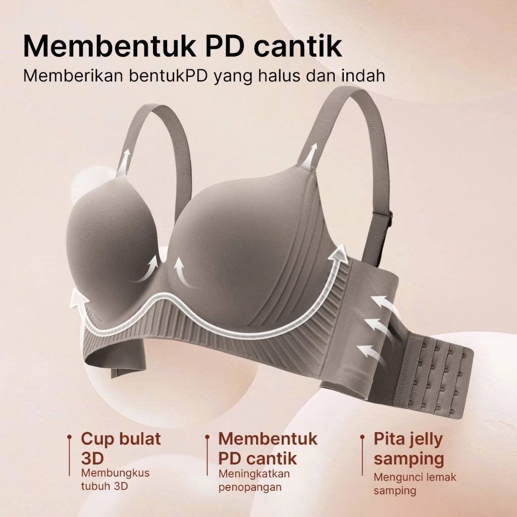 GRENEY Gbras Wireless Push Up Seamless Bra | 89849