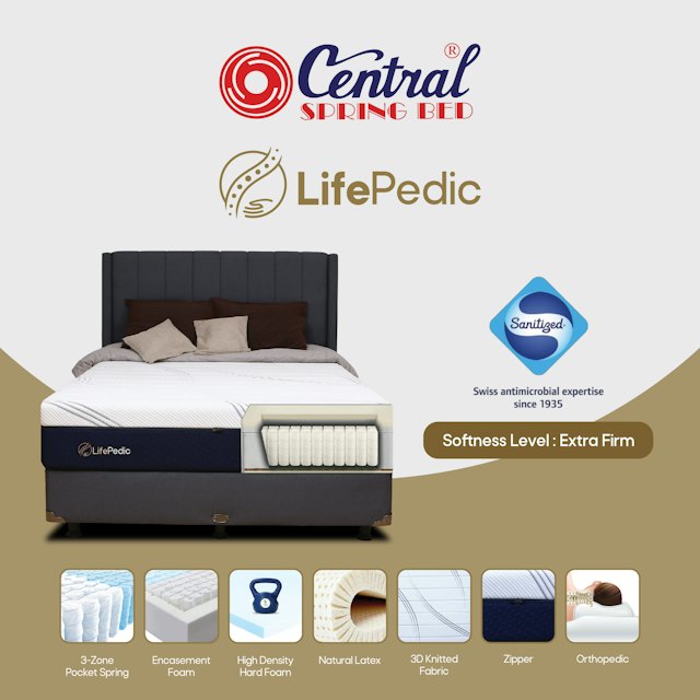 Central Springbed® Lifepedic