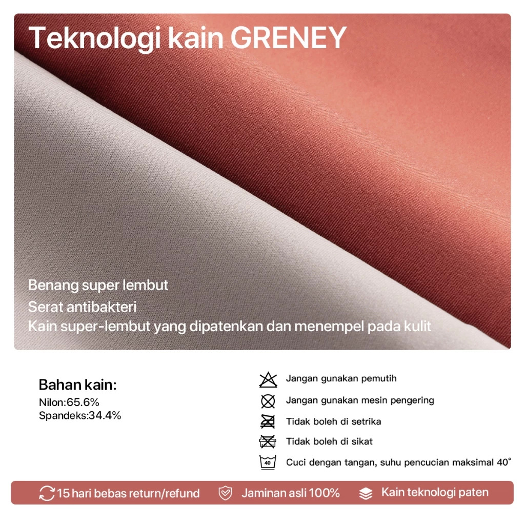 GRENEY Gbras Bra Big Size Tali Lebar Bergesper | 89667 3枚目