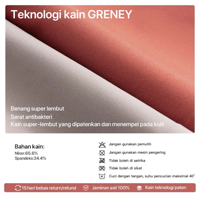 GRENEY Gbras Bra Big Size Tali Lebar Bergesper | 89667 3枚目