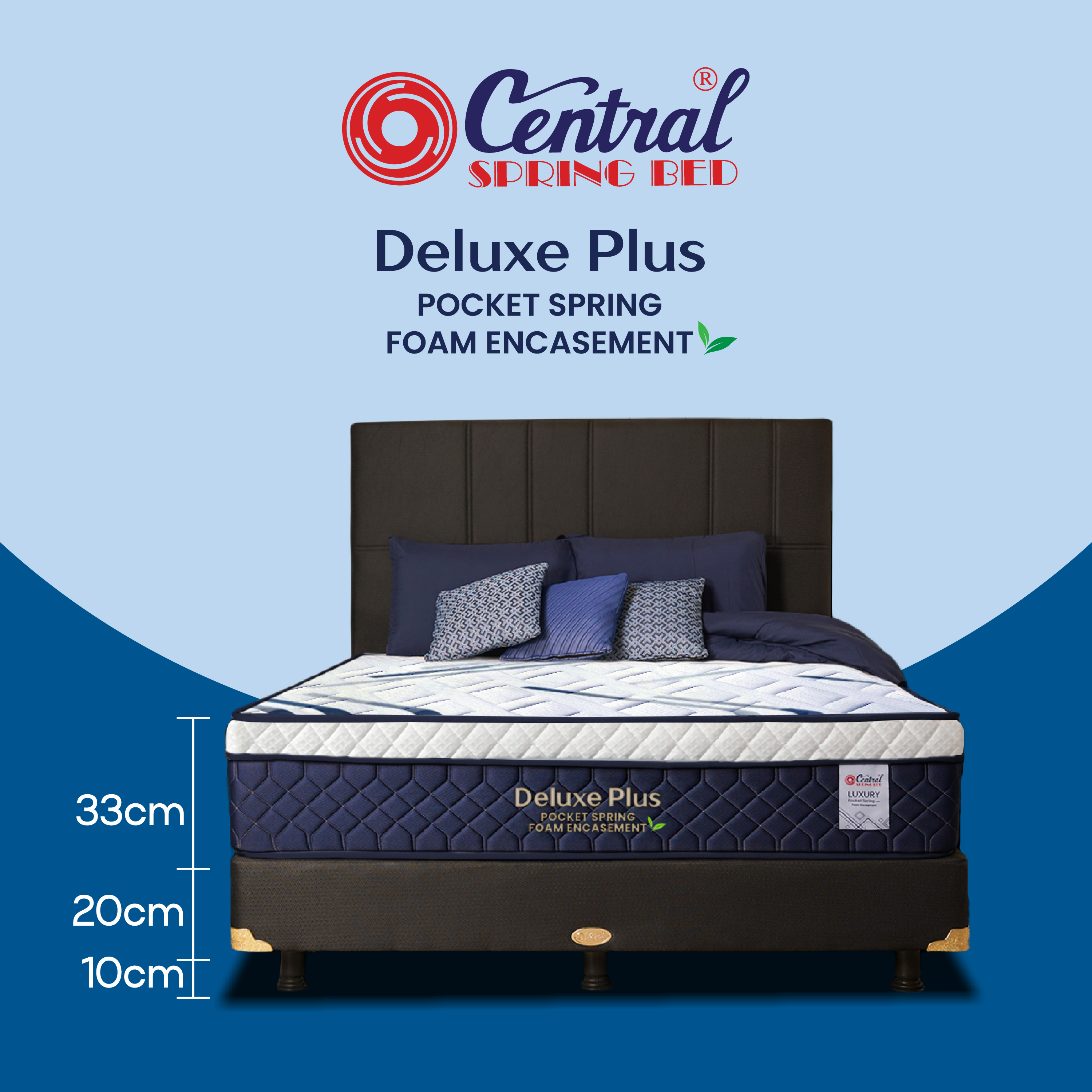 Central Springbed® Deluxe Plus
