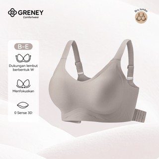 GRENEY Gbras Bra Big Size Tali Lebar Bergesper | 89667 1枚目