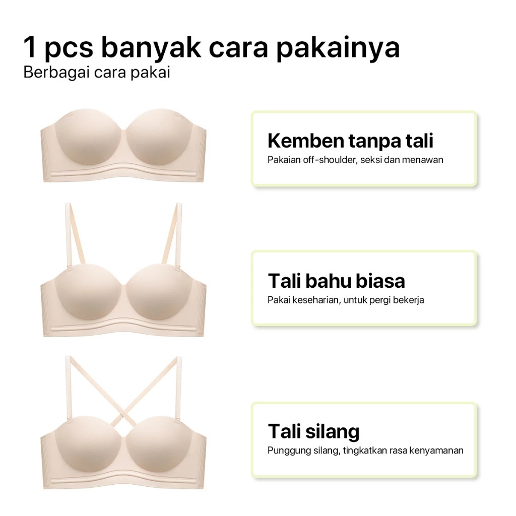 GRENEY Gbras Bra Multi Model Bergesper Tali Bisa Dilepas | 89659 7枚目