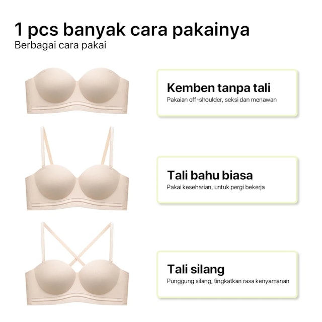 GRENEY Gbras Bra Multi Model Bergesper Tali Bisa Dilepas | 89659 7枚目