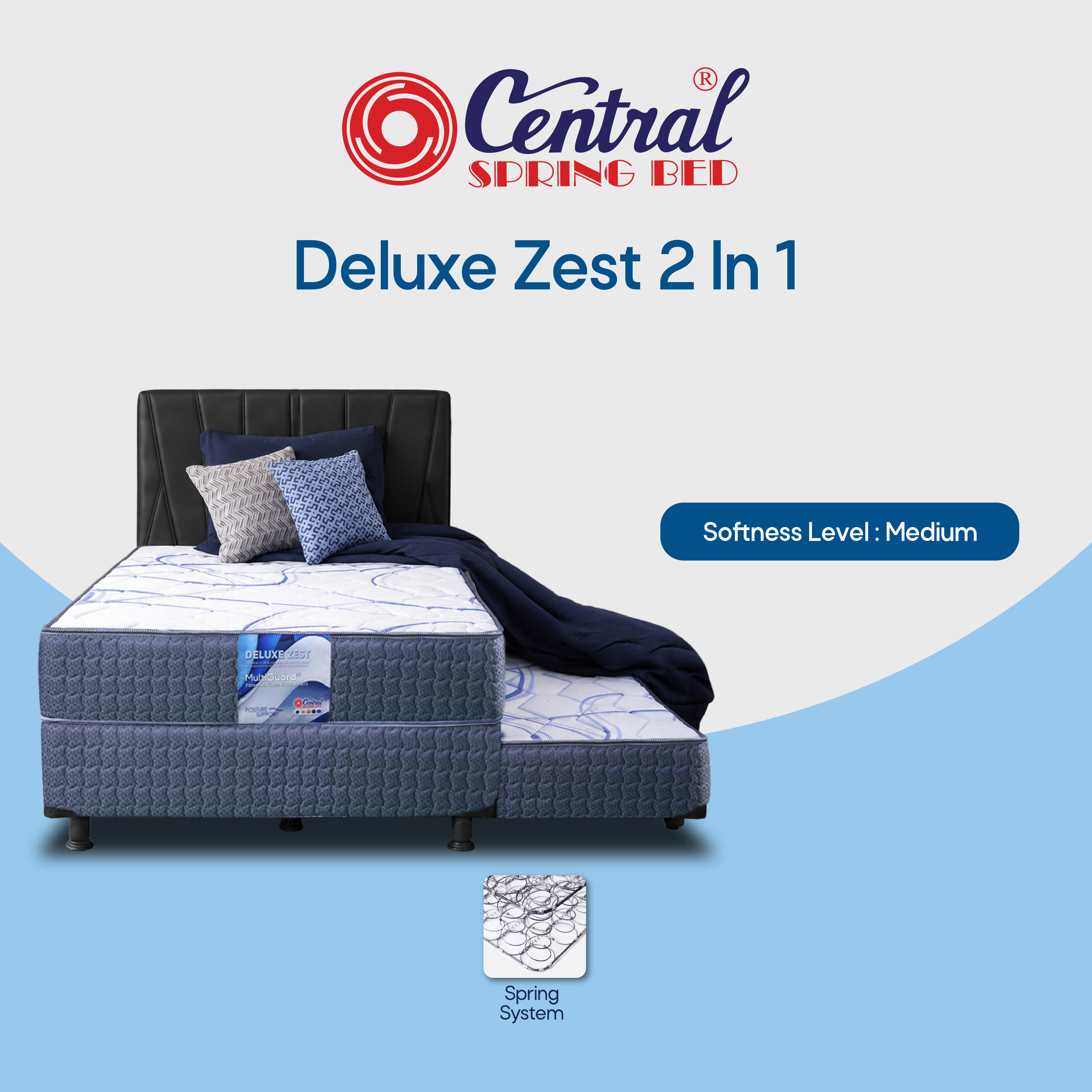 Central Springbed® Deluxe Zest