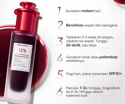 Apakah boleh memakai serum AHA BHA setiap hari?