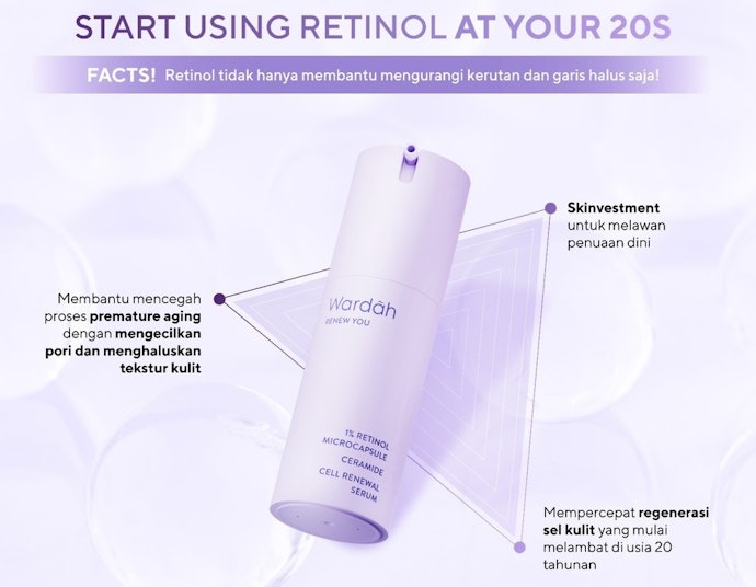 Serum anti-aging digunakan usia berapa?
