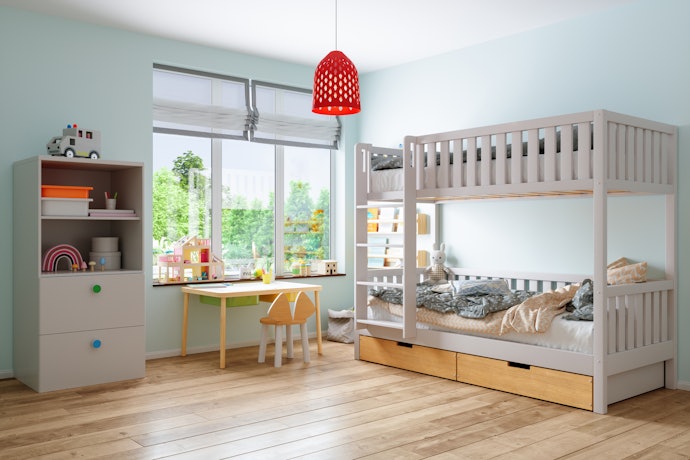 Apa kelebihan tempat tidur tingkat dari kayu?