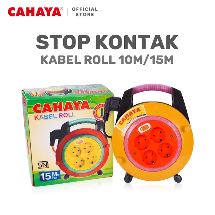 Bagaimana cara menggunakan kabel roll dengan aman?
