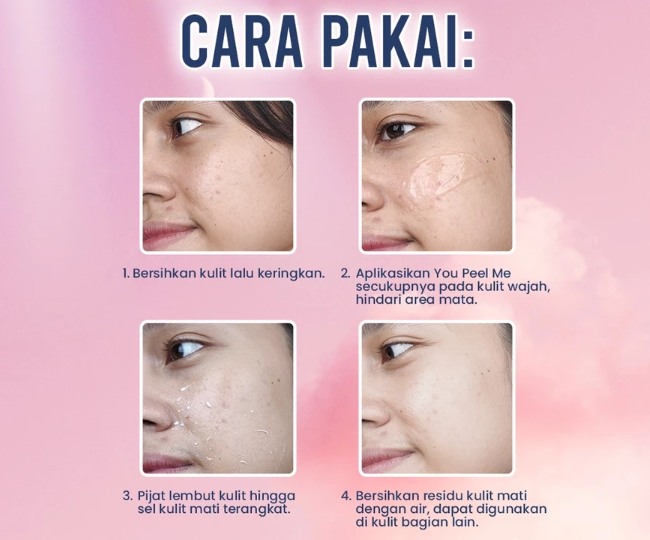 Bagaimana cara memakai peeling gel yang benar?