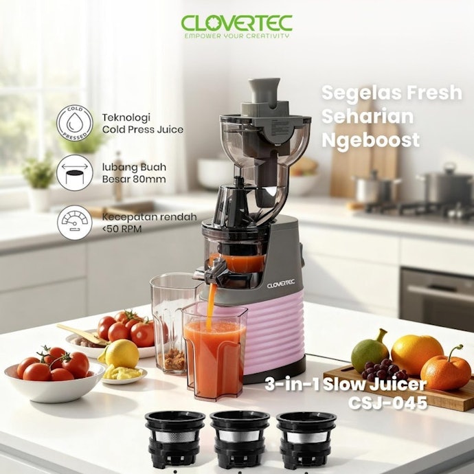 Apa perbedaan juicer dengan slow juicer?