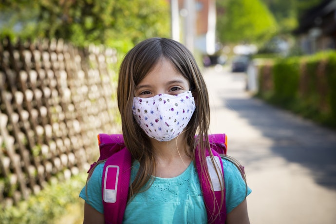 Untuk si kecil, perhatikan hal-hal ini saat menggunakan masker kain