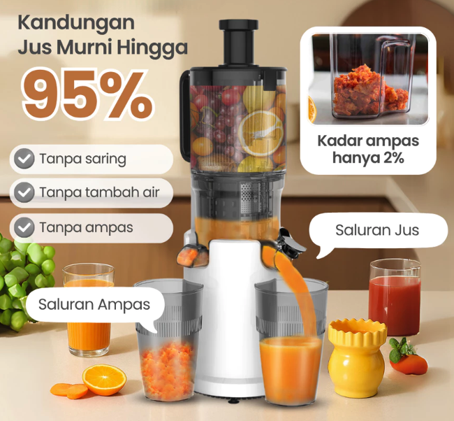 Apa perbedaan juicer dengan slow juicer?