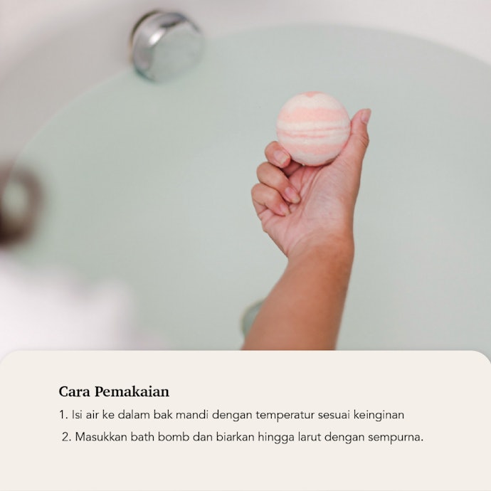 Berapa lama berendam di bath bomb?