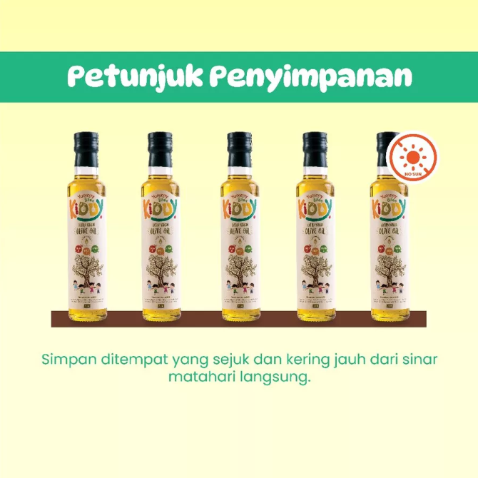 Berapa lama minyak zaitun bisa disimpan?
