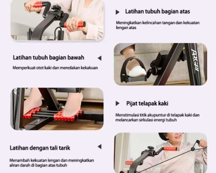 Apakah penggunaan sepeda statis harus disertai dengan olahraga lain?