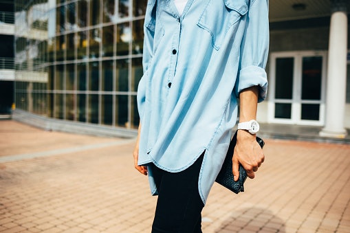 Tips mix and match shirt dress