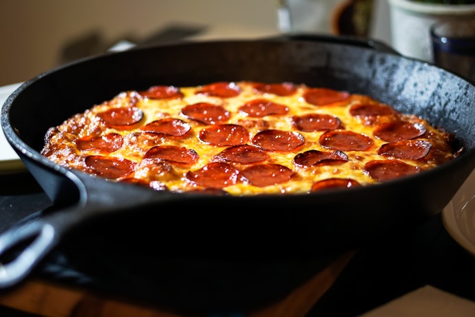 Cara membuat pizza instan di teflon