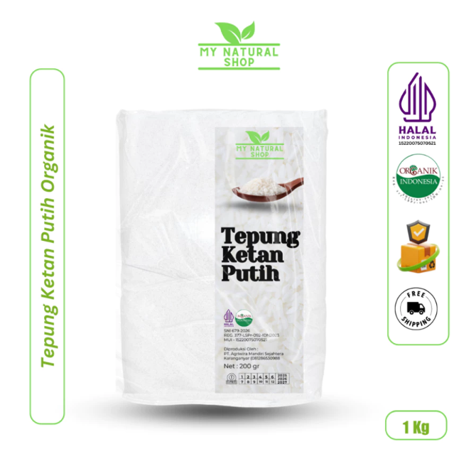 Apa perbedaan tepung ketan hitam dan tepung ketan putih?