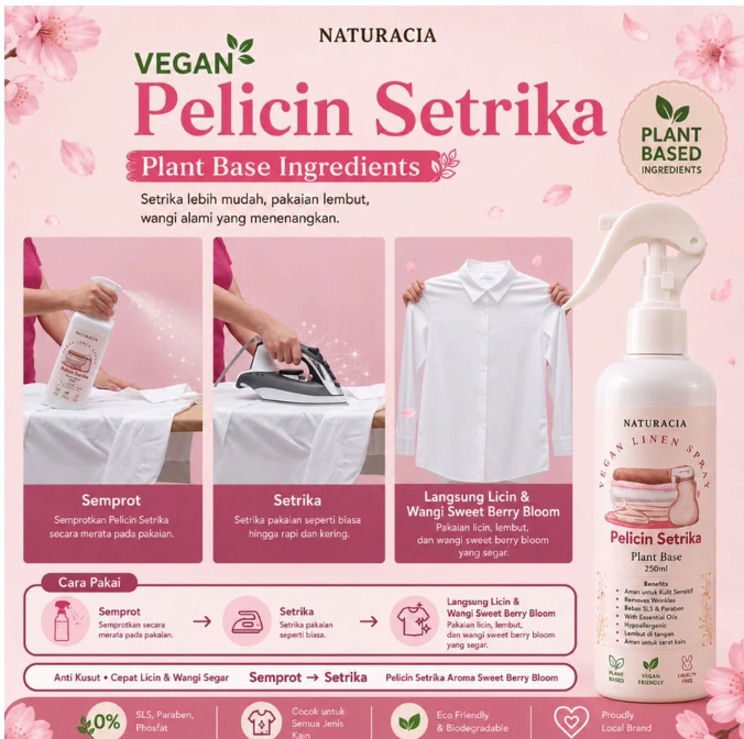 Bisakah pelicin pakaian dimasukkan ke dalam tangki setrika uap?