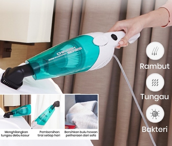 Apakah vacuum cleaner portable bisa dipakai untuk kasur?