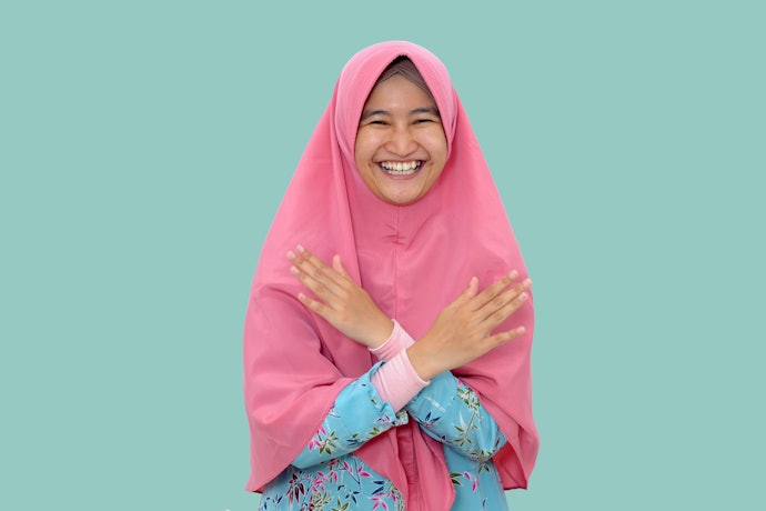 Tips OOTD hijab dengan manset tangan