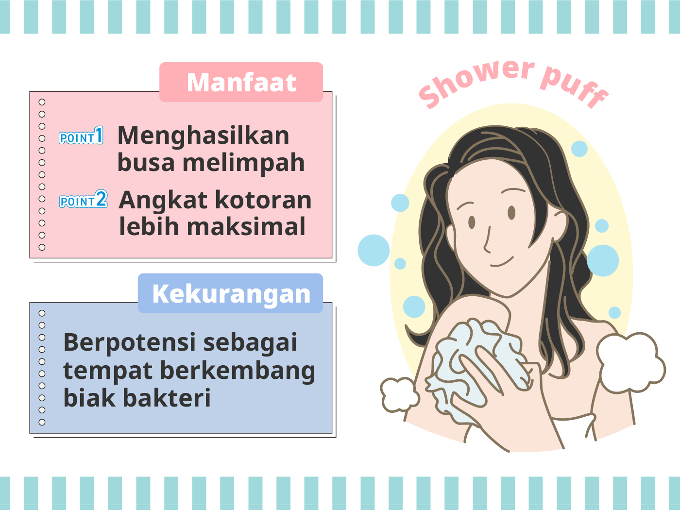 10 Rekomendasi Shower Puff Terbaik (Terbaru Tahun 2026) | mybest