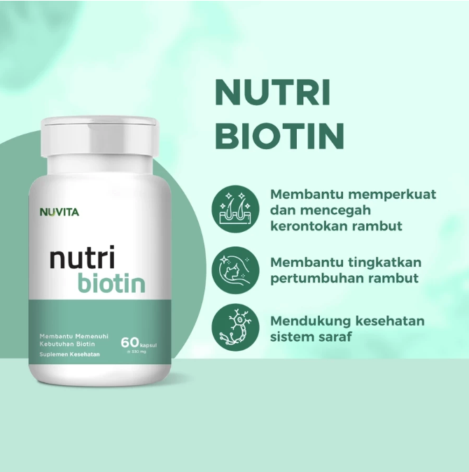 Kapan sebaiknya mengonsumsi suplemen biotin?