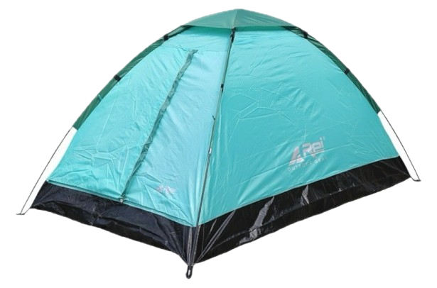 Berapa ukuran tenda camping kapasitas 2 orang?