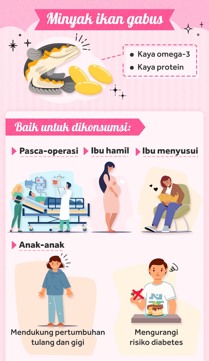 Apa manfaat minyak ikan gabus?