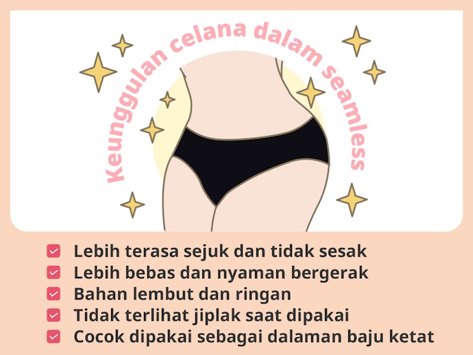 Apa itu celana dalam seamless?