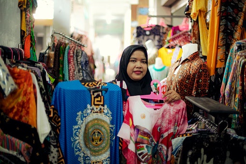 Daya tarik baju tidur batik