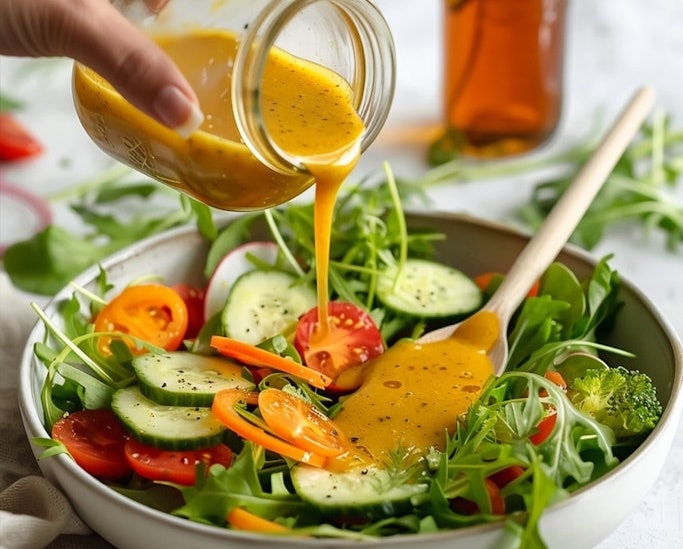 Apakah salad dressing boleh dikonsumsi setiap hari selama diet menurunkan berat badan?