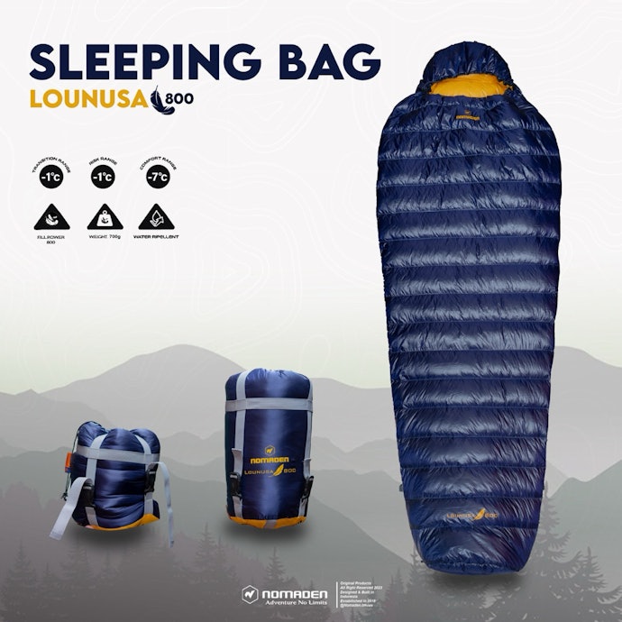 Apa perbedaan sleeping bag polar dan bulu angsa?