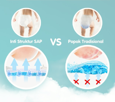 Bayi baru lahir sebaiknya menggunakan popok kain atau popok sekali pakai?