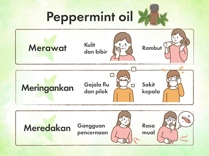 Manfaat minyak peppermint