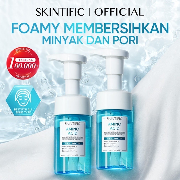 Face wash SKINTIFIC cocok untuk jenis kulit apa?