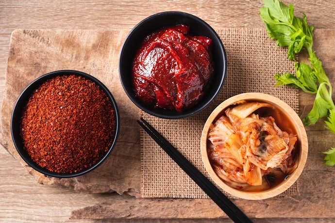 Karakteristik saus kimchi