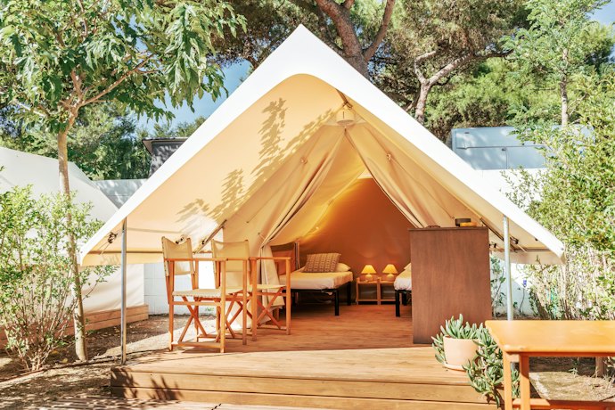 Sensasi glamping di Jogja