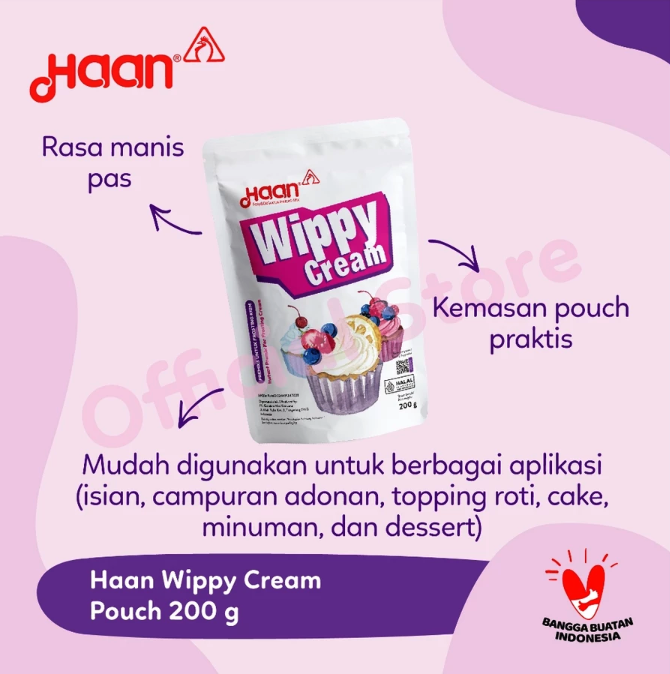 Apa perbedaan whipping cream dan whipped cream?