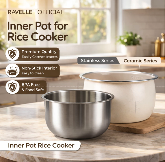 Apa keunggulan rice cooker stainless steel dibanding ceramic?