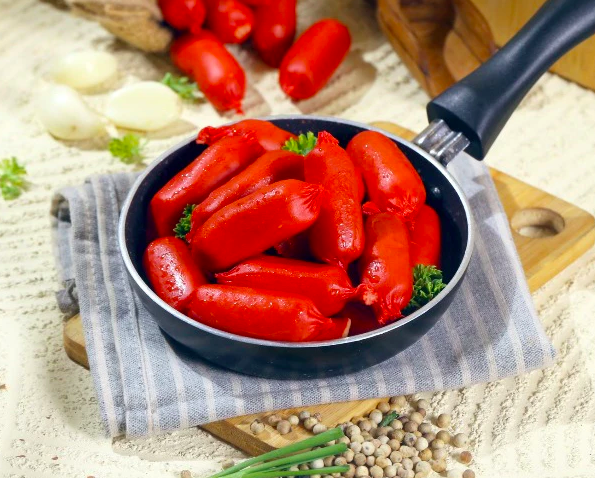 Apa nama "kulit" sosis yang bisa dimakan?