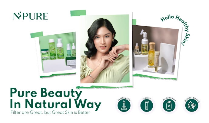 N'Pure, kulit sehat dengan skincare natural
