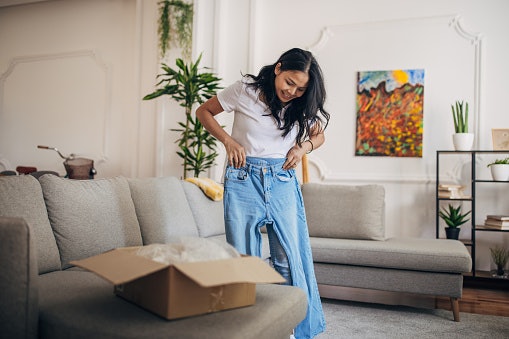 Nyamannya celana kulot jeans