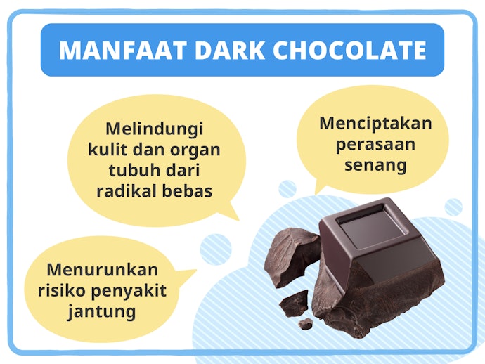 Dark chocolate, cokelat pahit yang baik untuk kesehatan