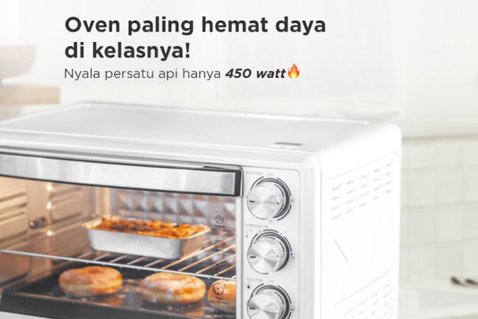 Apakah oven listrik low watt sudah pasti hemat listrik?