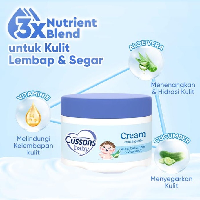Apakah bayi perlu memakai baby cream?